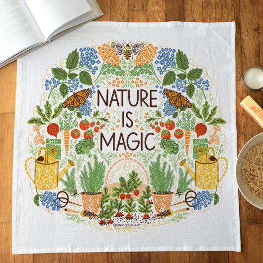 Limited Offer - Gingiber for Gardenary Tea Towel