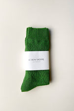 Load image into Gallery viewer, Modal Eyelet Socks

