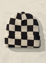 Load image into Gallery viewer, Checkerboard Slacker Beanie
