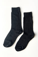 Load image into Gallery viewer, Modal Eyelet Socks

