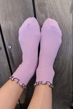 Load image into Gallery viewer, The Petite Ruffled Modal Socks
