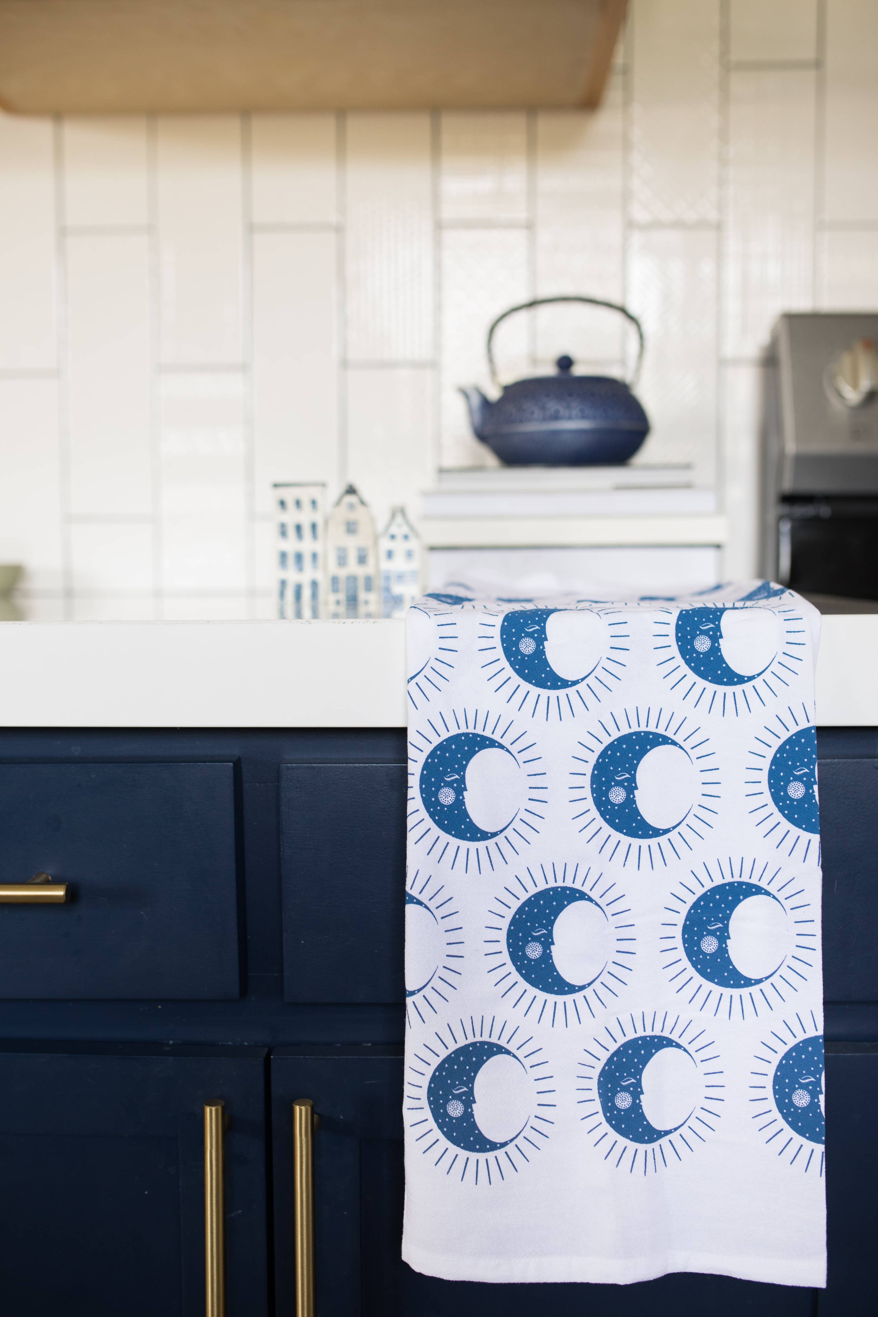 Moon Tea Towel