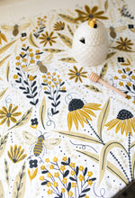 Load image into Gallery viewer, Bee Garden Tea Towel
