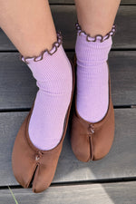 Load image into Gallery viewer, The Petite Ruffled Modal Socks
