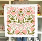 Load image into Gallery viewer, Flowers Tea Towel
