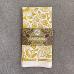 Load image into Gallery viewer, Saffron Lotus &amp; Beetle Bandana
