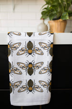 Load image into Gallery viewer, Bee Tea Towel
