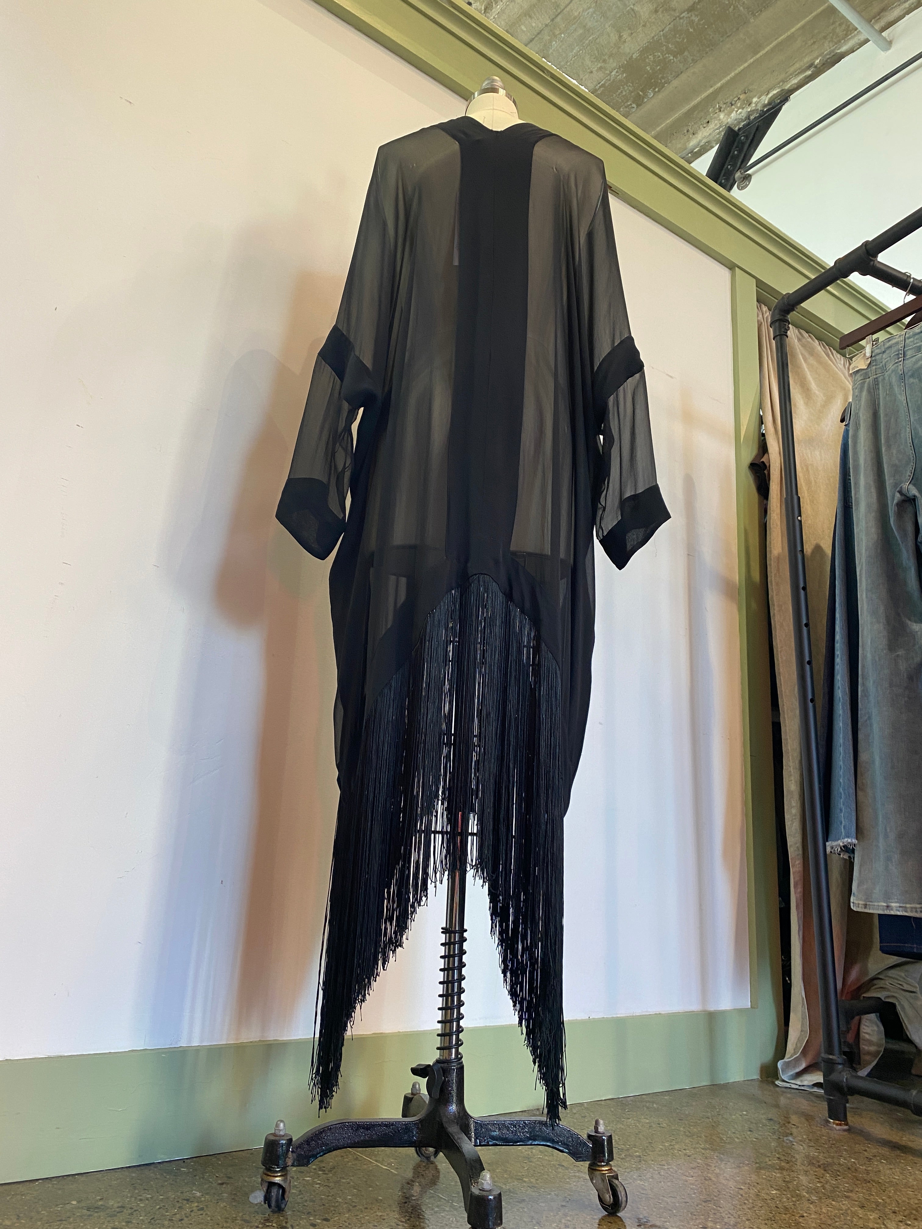 Gucci Fringe Robe