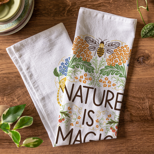 Limited Offer - Gingiber for Gardenary Tea Towel