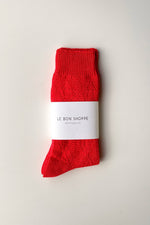 Load image into Gallery viewer, Modal Eyelet Socks
