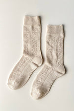 Load image into Gallery viewer, Modal Eyelet Socks
