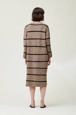 Load image into Gallery viewer, Striped Sweater Dress
