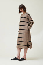 Load image into Gallery viewer, Striped Sweater Dress
