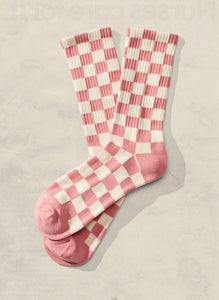 Checkerboard Socks