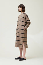 Load image into Gallery viewer, Striped Sweater Dress
