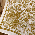 Load image into Gallery viewer, Saffron Lotus &amp; Beetle Bandana
