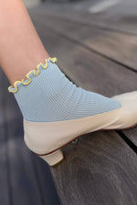 Load image into Gallery viewer, The Petite Ruffled Modal Socks
