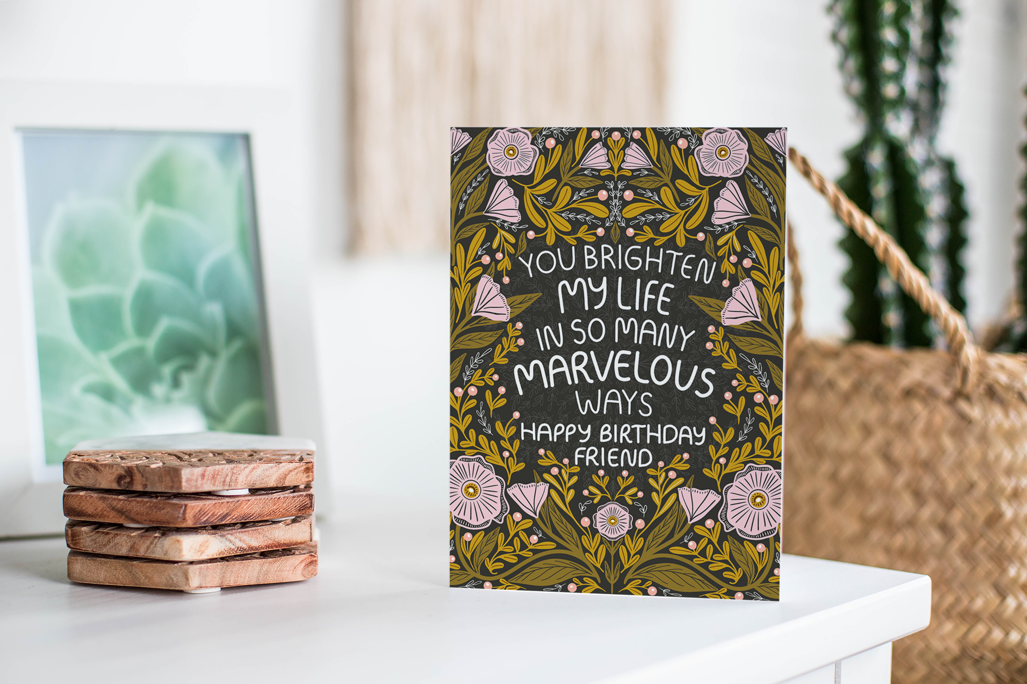 Marvelous Birthday Card