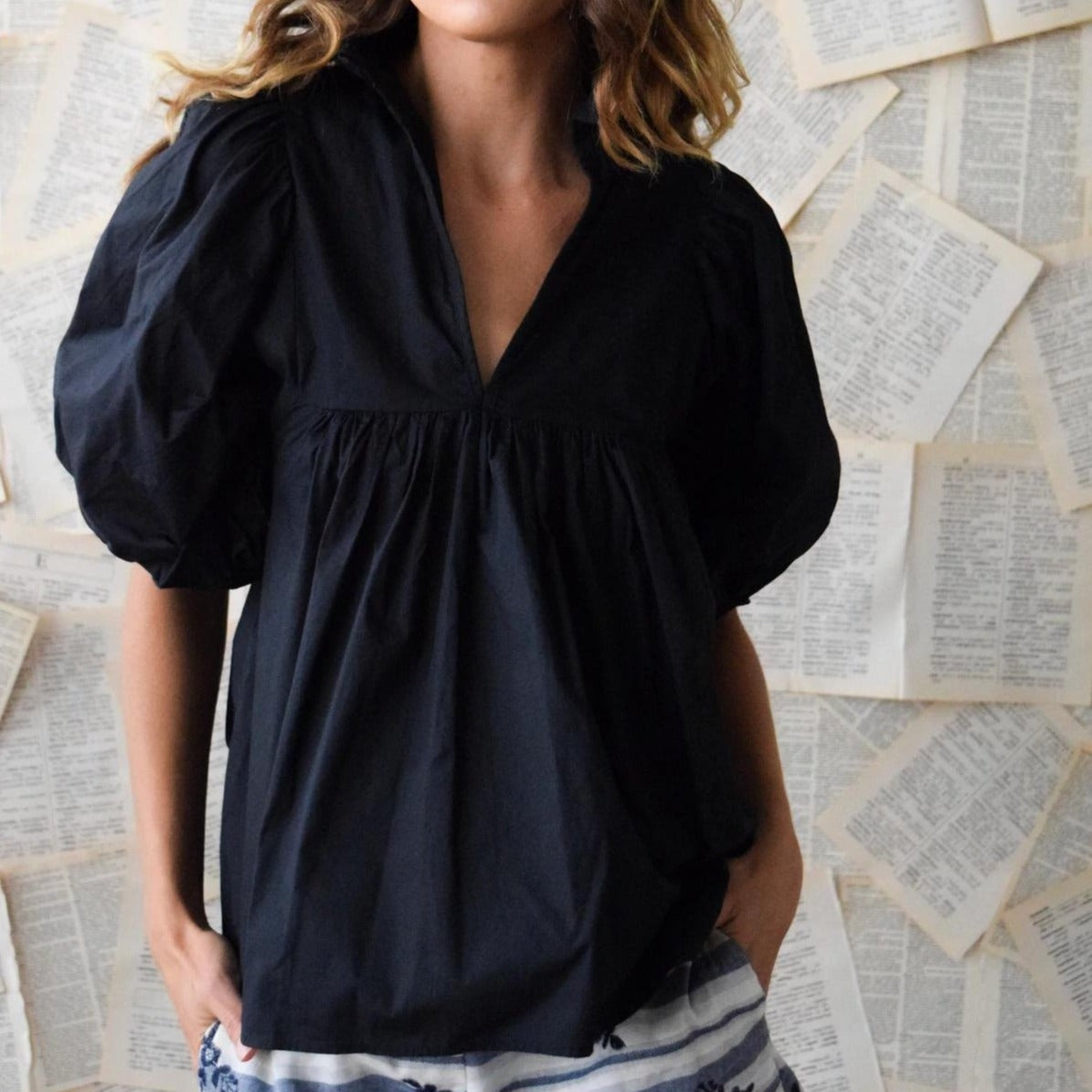 High Neck Top