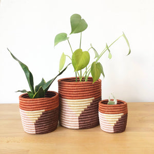 Gishamvu Basket Planter-Large