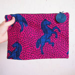 Load image into Gallery viewer, Horse Zipper Pouch-Large
