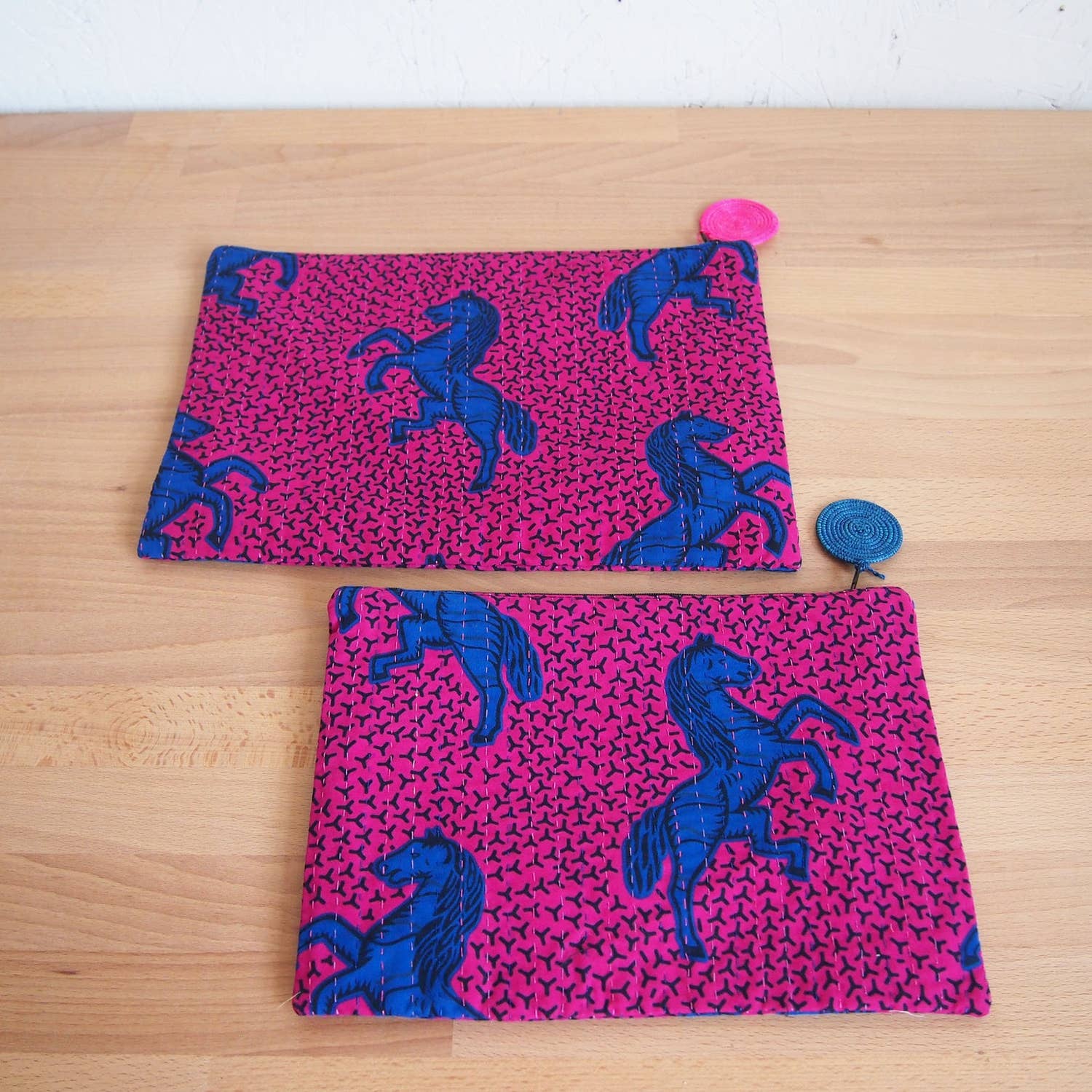 Horse Zipper Pouch-Large