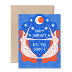 Load image into Gallery viewer, Birthday Goddess Card
