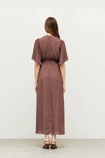 Load image into Gallery viewer, Unbalanced Skirt Maxi Dress

