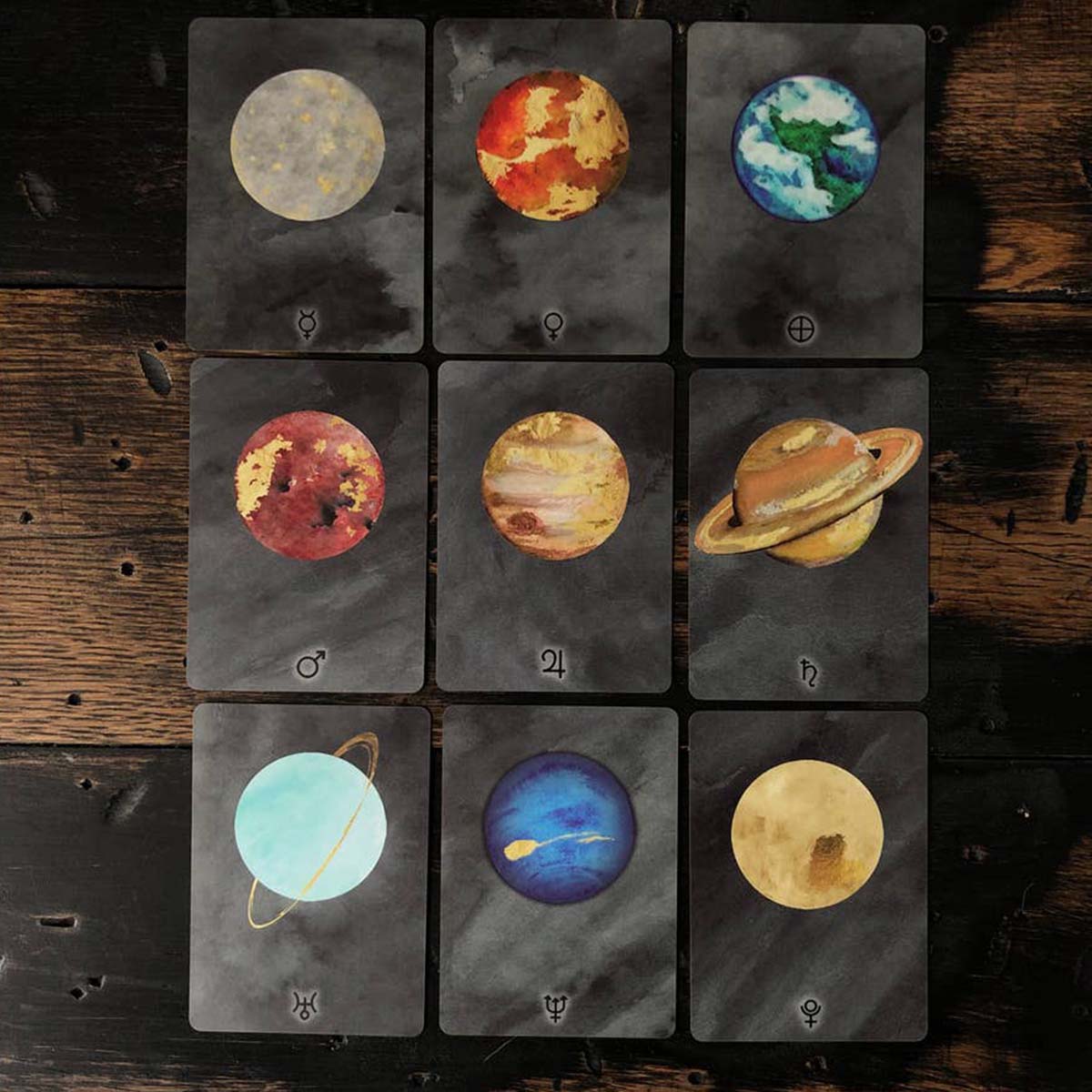 The Living Wheel Astrology Cards