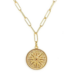 Load image into Gallery viewer, JW Atlas Medallion Necklace
