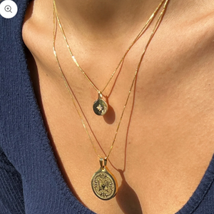 JW - Lyra Coin Necklace