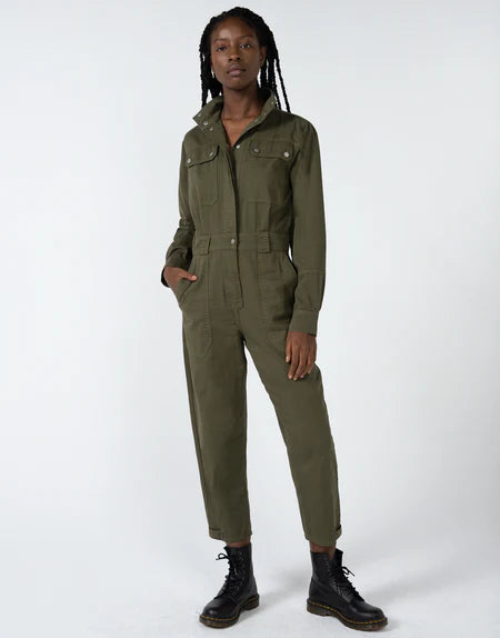 Janna Jumpsuit in Kelp Unpublished REBEL HEART VT