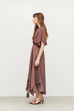 Load image into Gallery viewer, Unbalanced Skirt Maxi Dress
